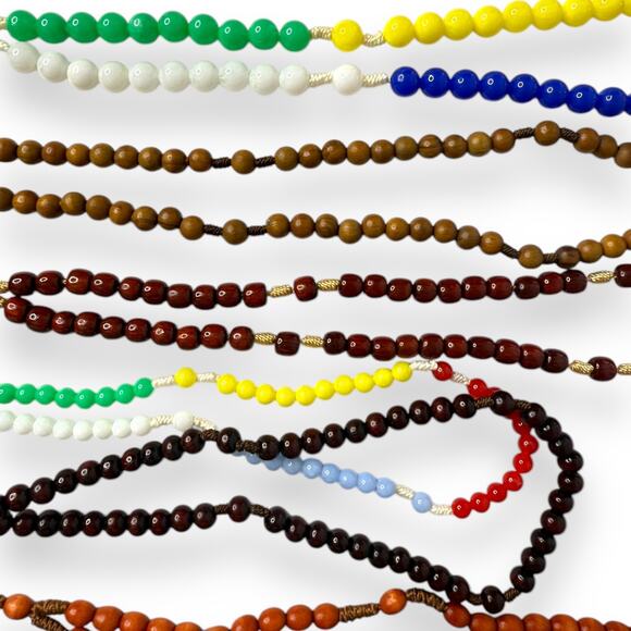 Vintage Religious Jewelry Lot Rosary Cross lot of 6 pcs #4 - Picture 3 of 5